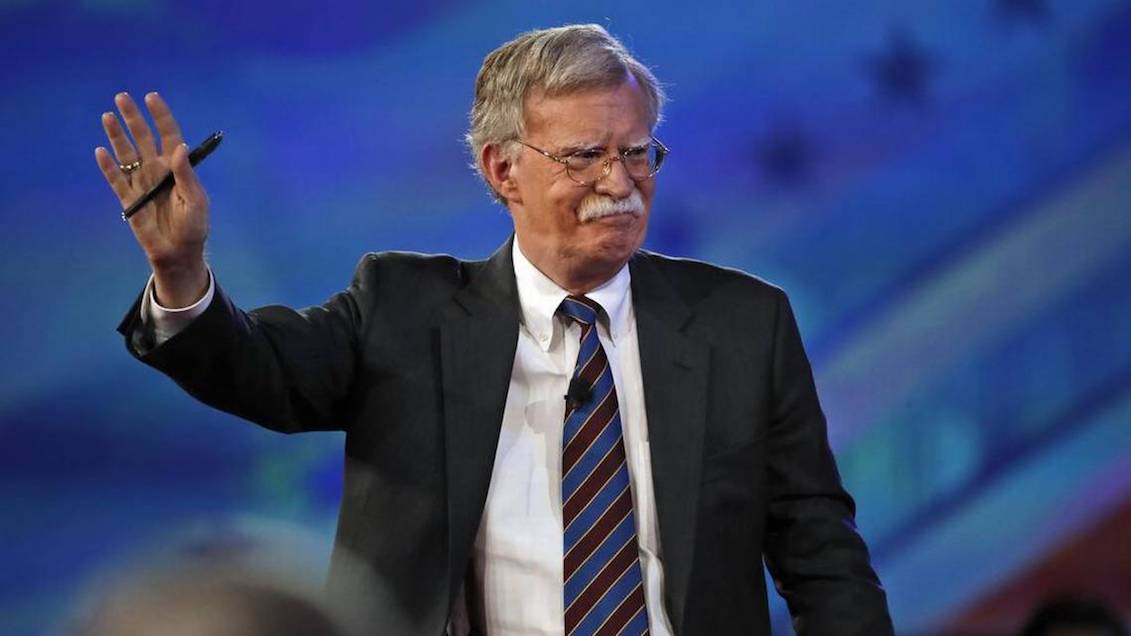 John Bolton, former US ambassador to the United Nations, speaks at a CPAC conference on February 24, 2017. Alex Brandon AP