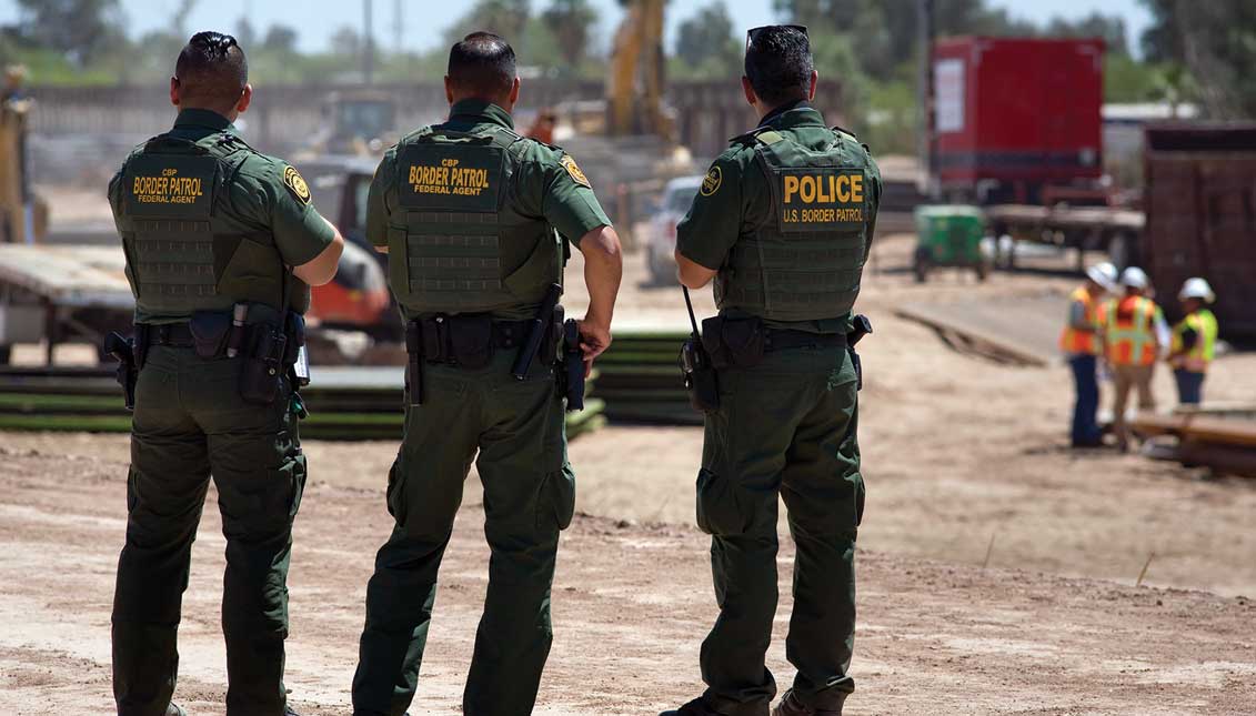 Members of the Border Patrol