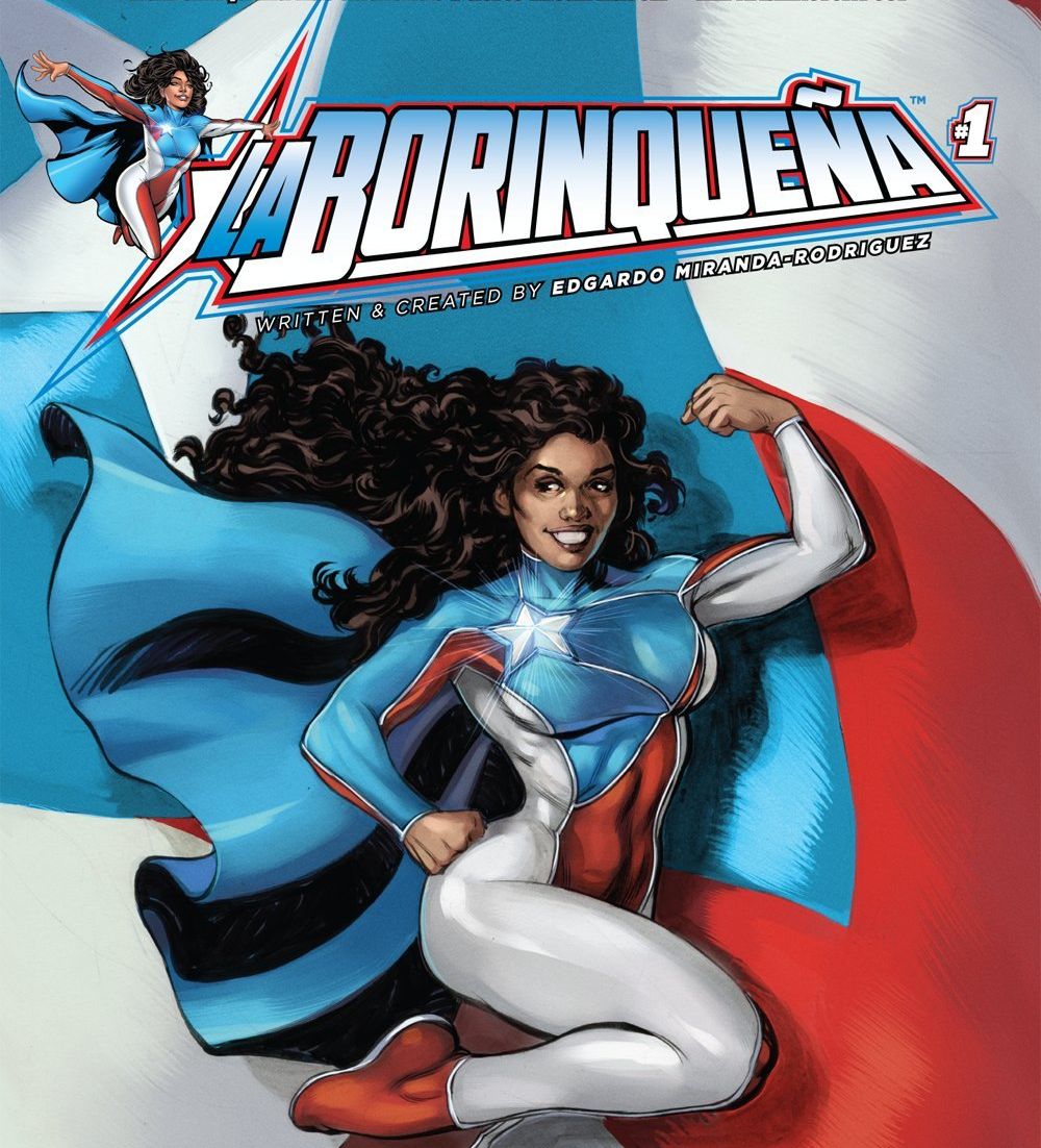 The Taino superheroine, La Borinqueña.