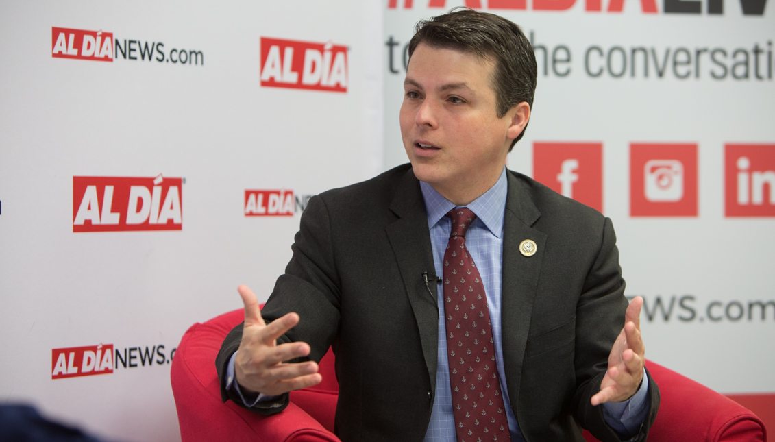 U.S. Congressman Brendan Boyle. Samantha Laub / AL DÍA News