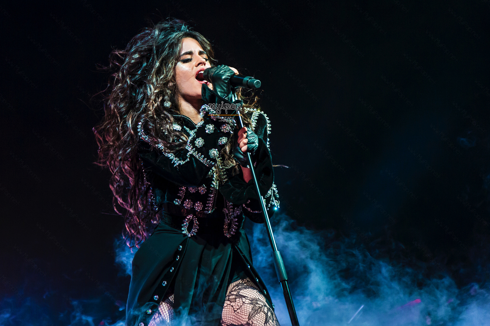 Camila Cabello on stage. Photo: NDZ/Star Max/GC Images
