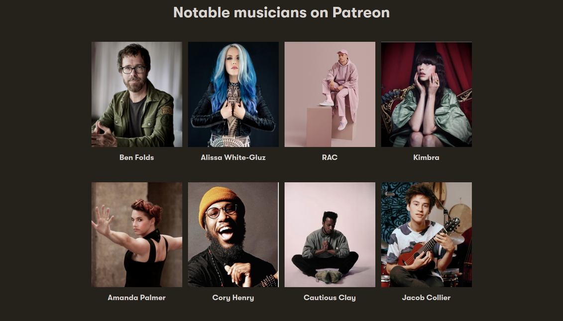 The Patreon platform was on the horns of a dilemma with investors, forcing it to either increase its percentage or look for new market opportunities. PHOTOGRAPHY: Patreon 