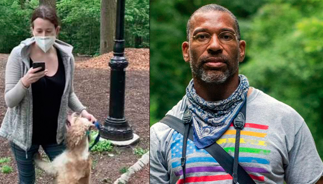 El video del ornitólogo aficionado Christian Cooper sufriendo racismo de una paseante blanca en el Central Park de Nueva York conmocionó al mundo. Photo: El Siglo de Durango.