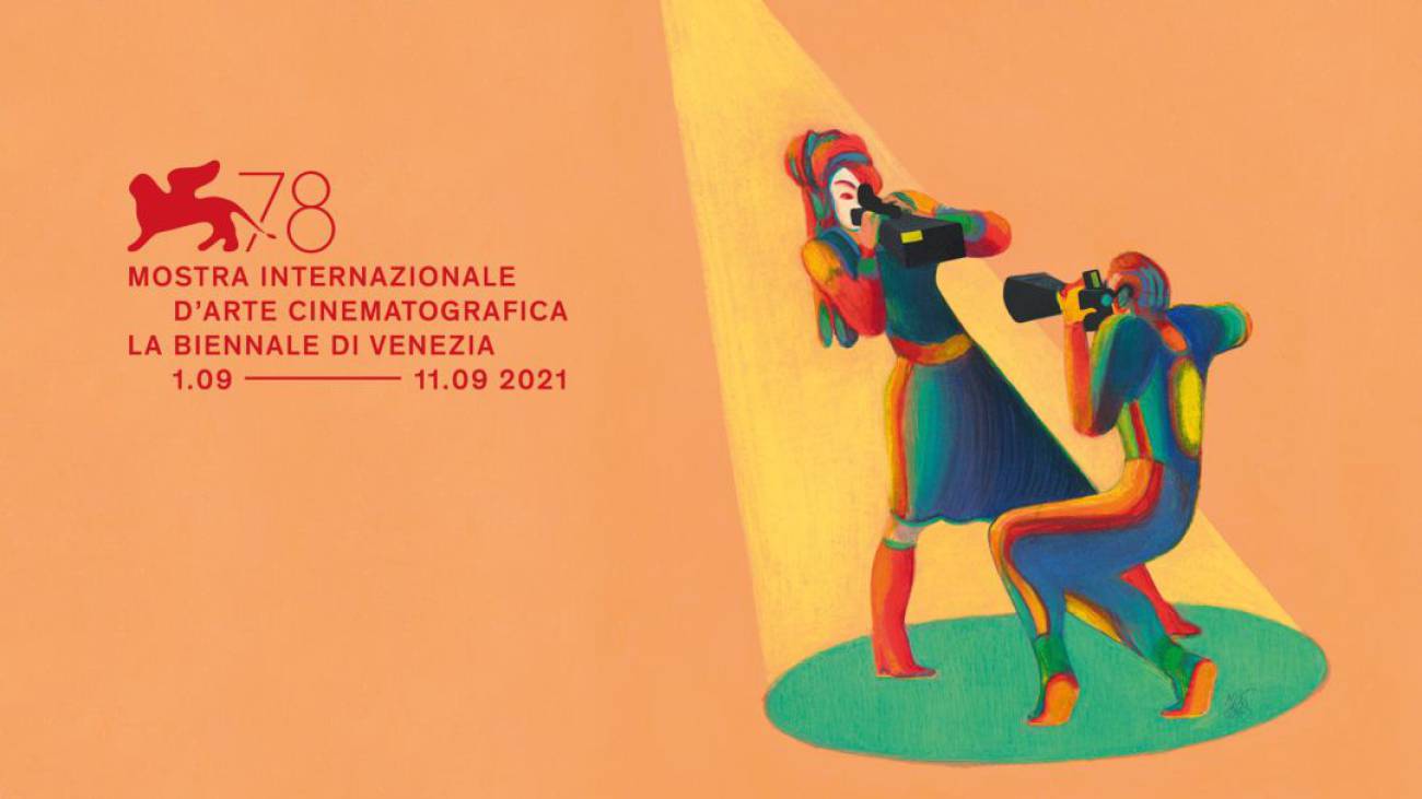 Poster of the 78th Venice Film Festival.