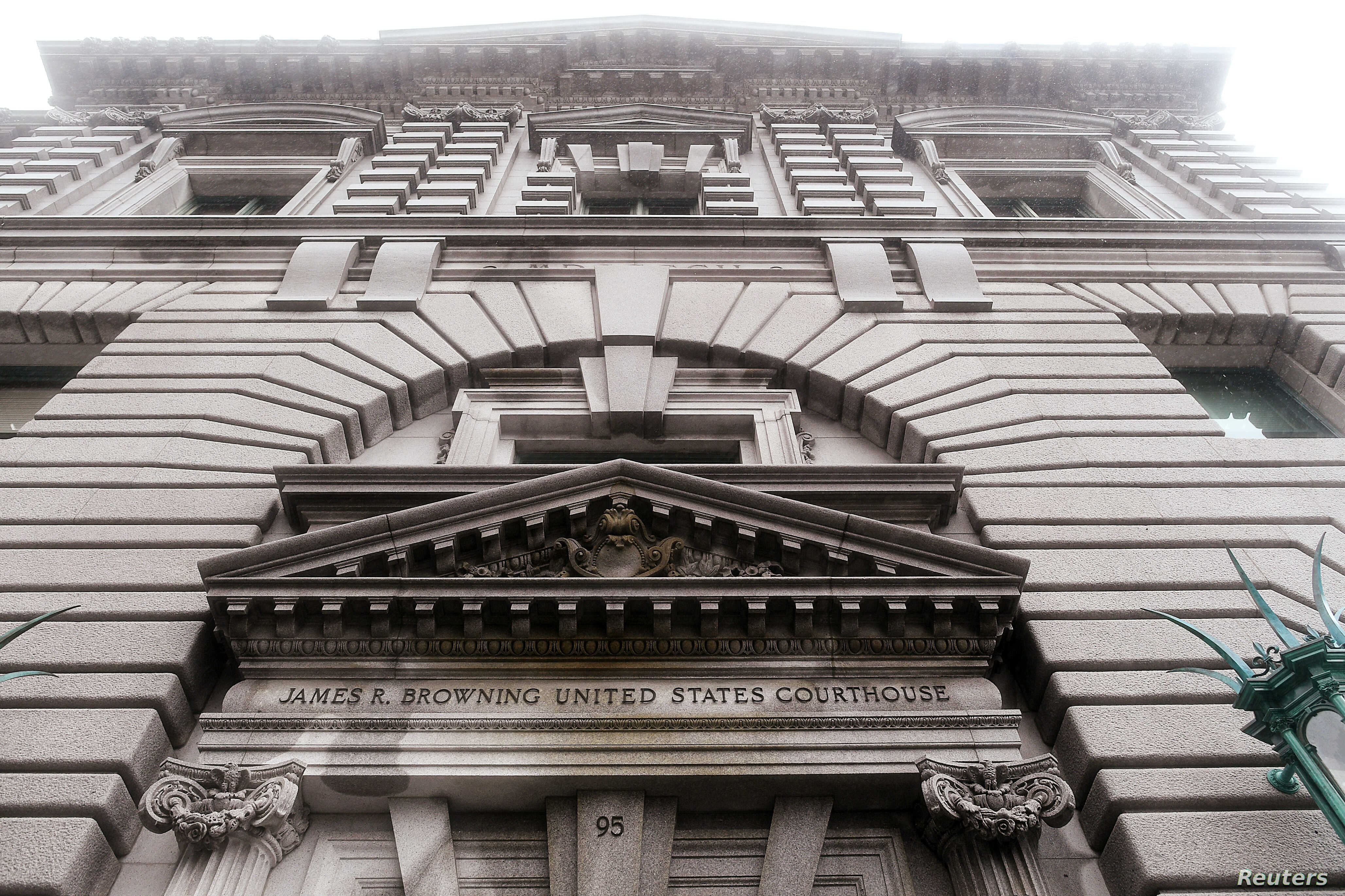 The James R. Browning Building of the U.S. Court of Appeals, home of the 9th U.S. Circuit Court of Appeals, in San Francisco. File image.