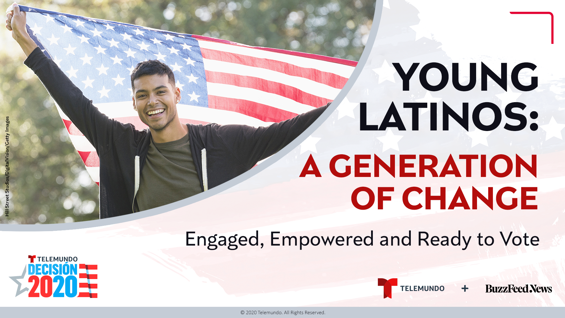 Motivated by the effects of a pandemic and calls for racial justice, young Latinx voters are brewing a storm. Photo: Telemundo
