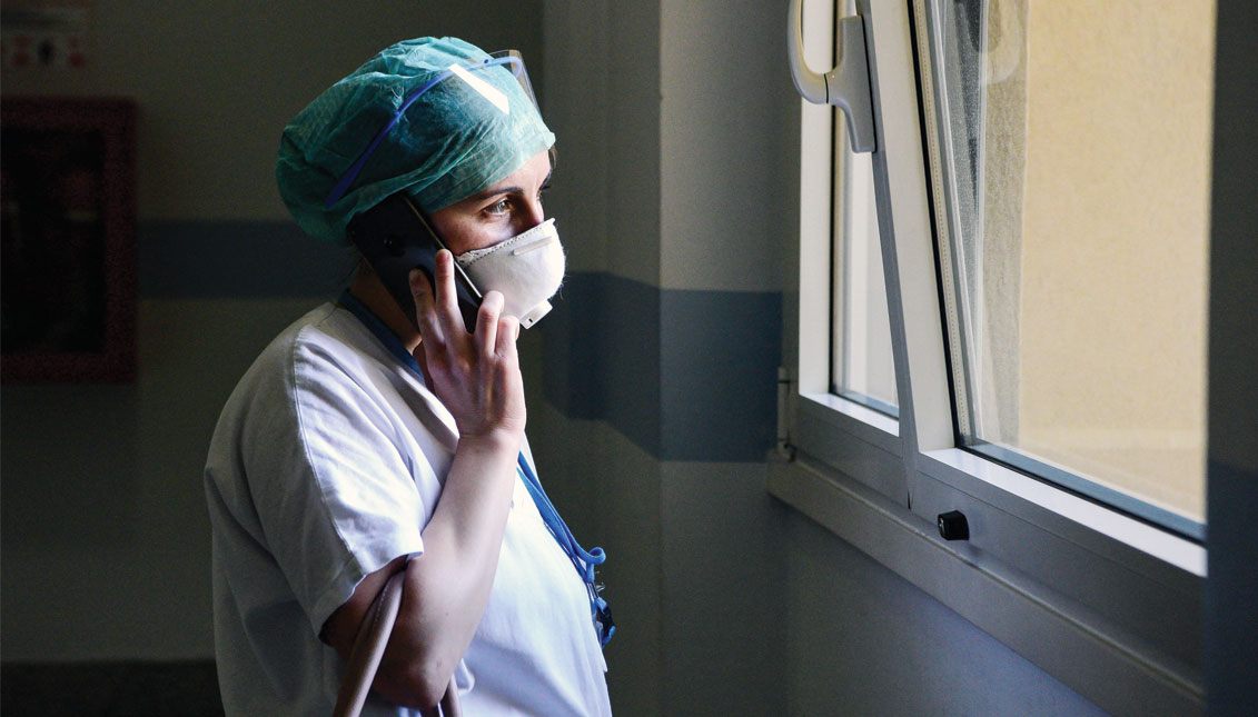 Italian doctors: ‘We are like soldiers on the front without weapons’. Source: Getty.