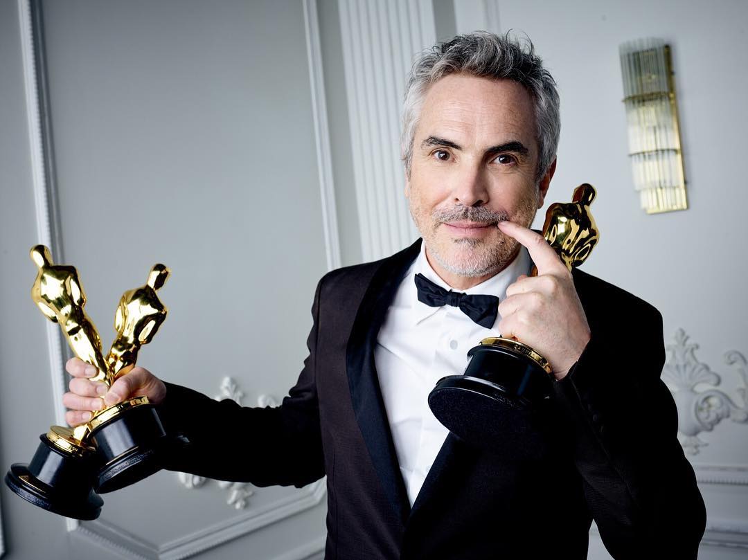 El director mexicano Alfonso Cuarón.  Foto de Instagram.