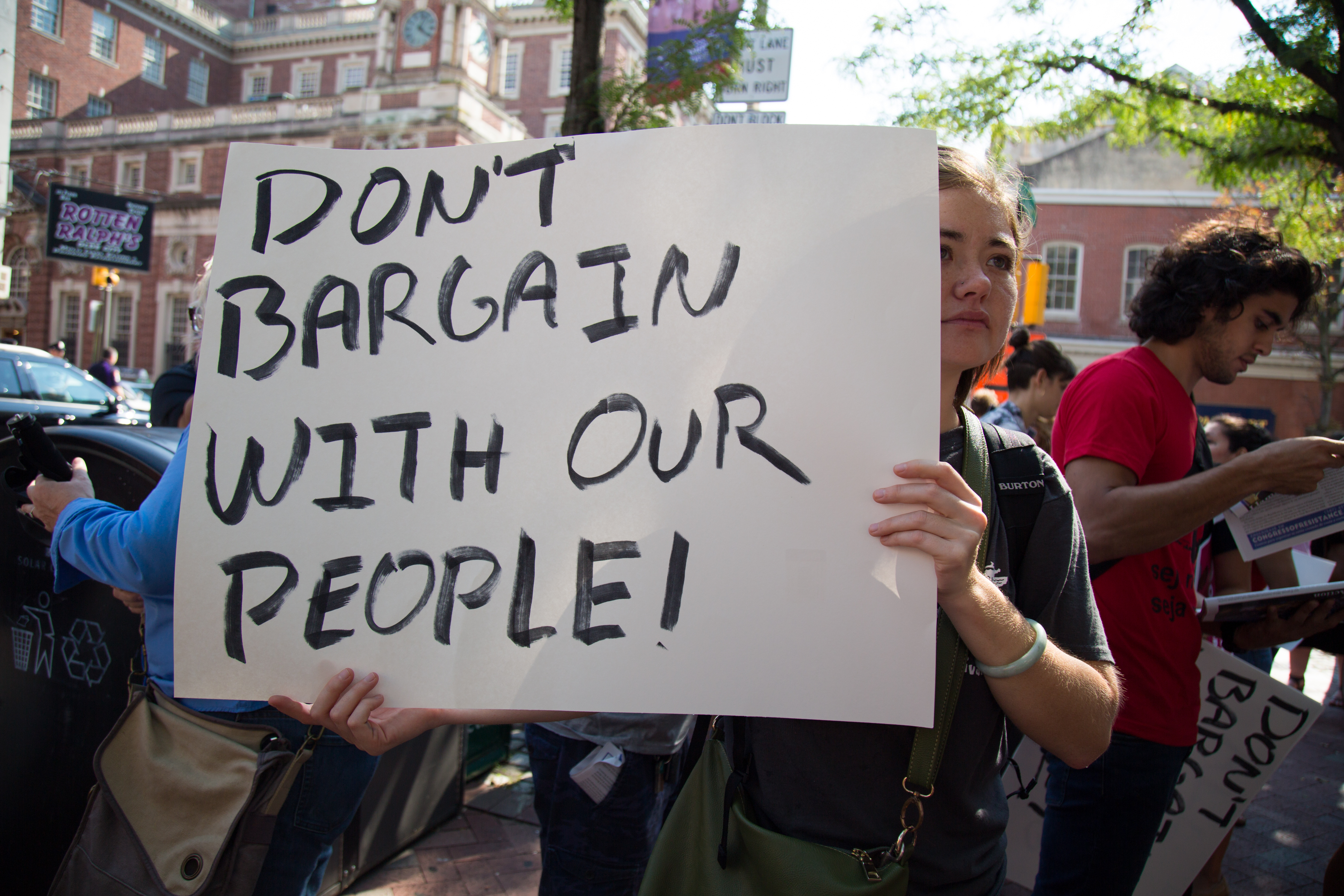 DACA Rally in Philadelphia, September 5th 2017. Photo taken by Samantha Laub/AL DÍA News. 