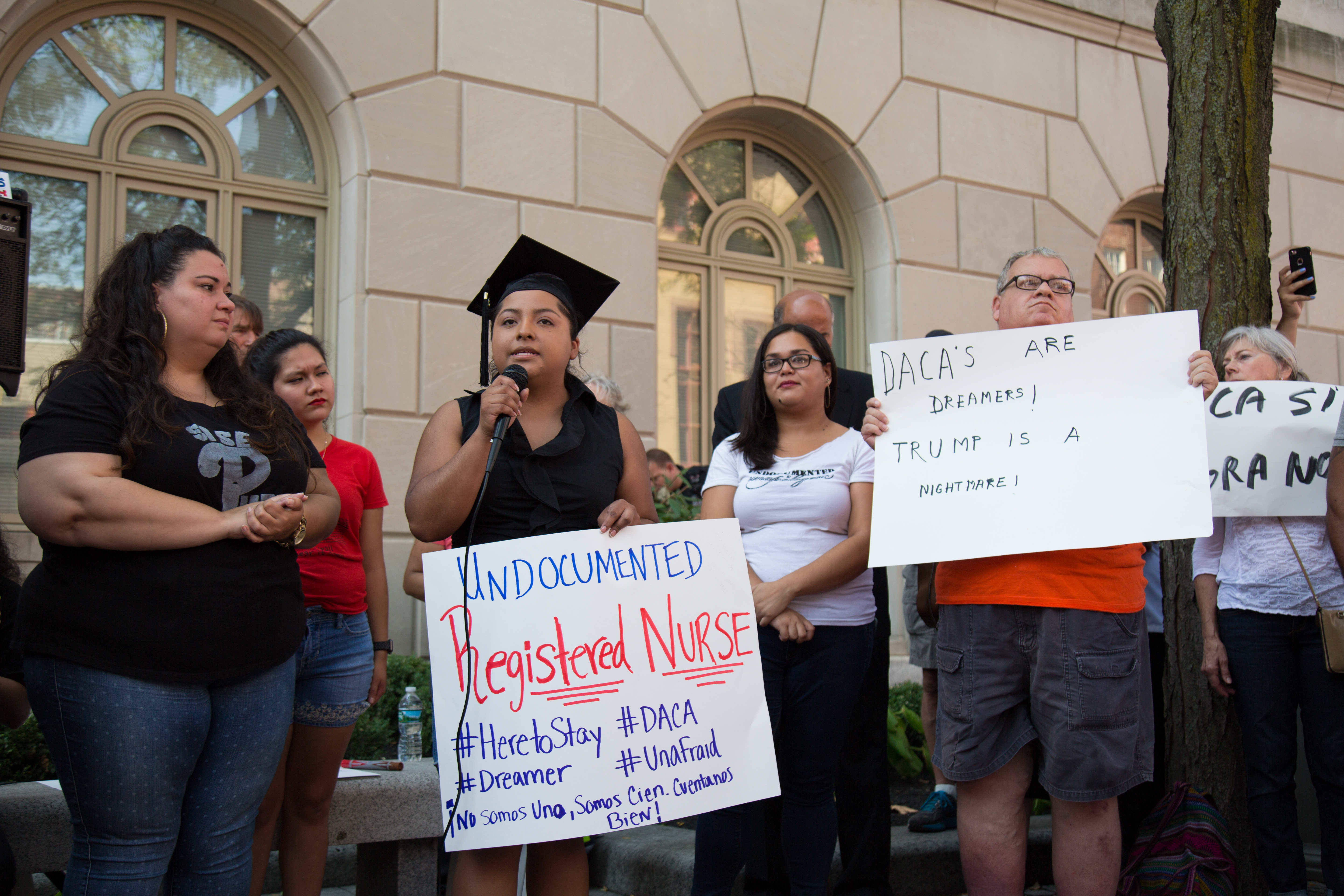 DACA Rally in Philadelphia, PA on September 5th 2017 by Samantha Laub/AL DÍA News 