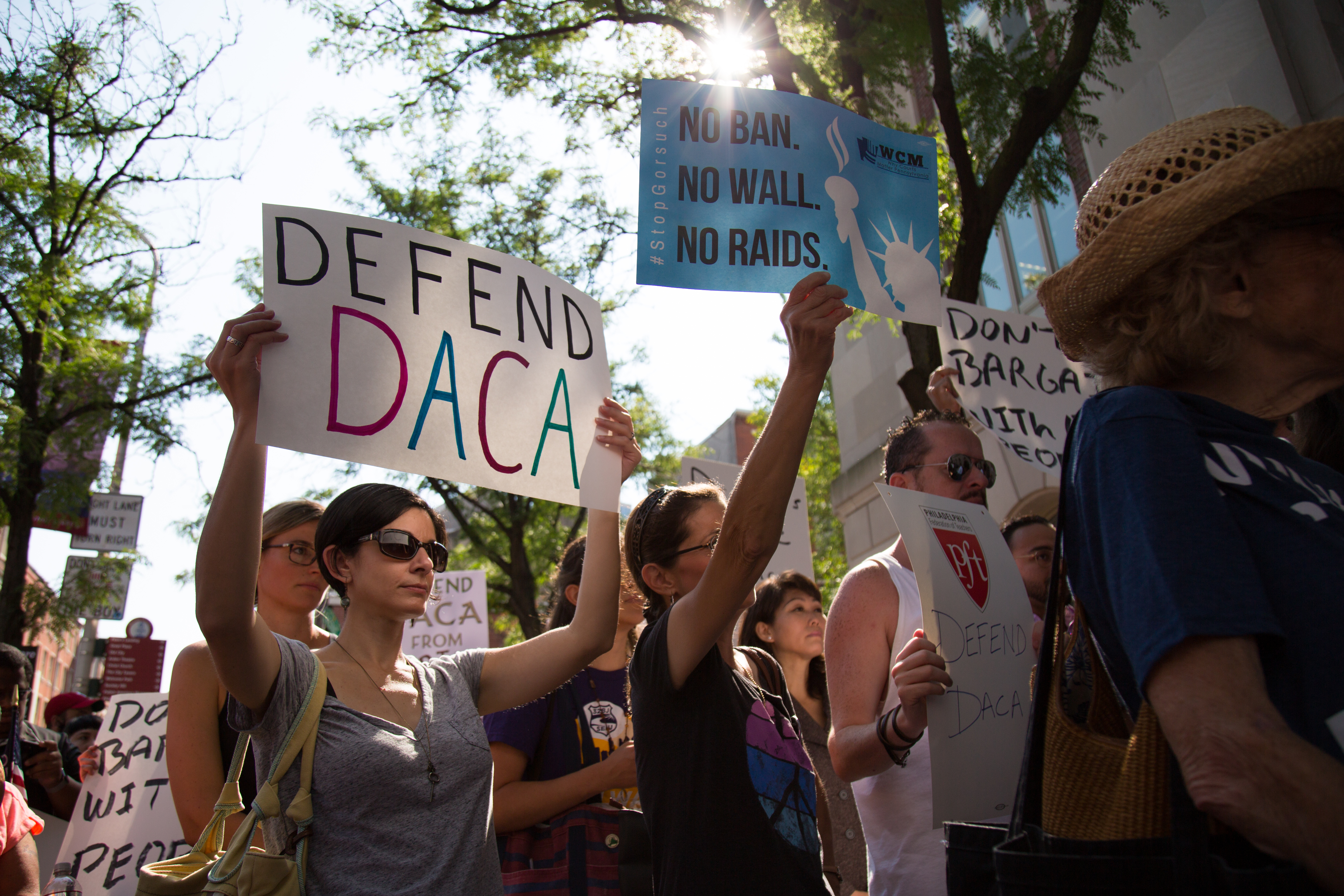 DACA Rally on September 5th 2017 by Samantha Laub / AL DÍA News 