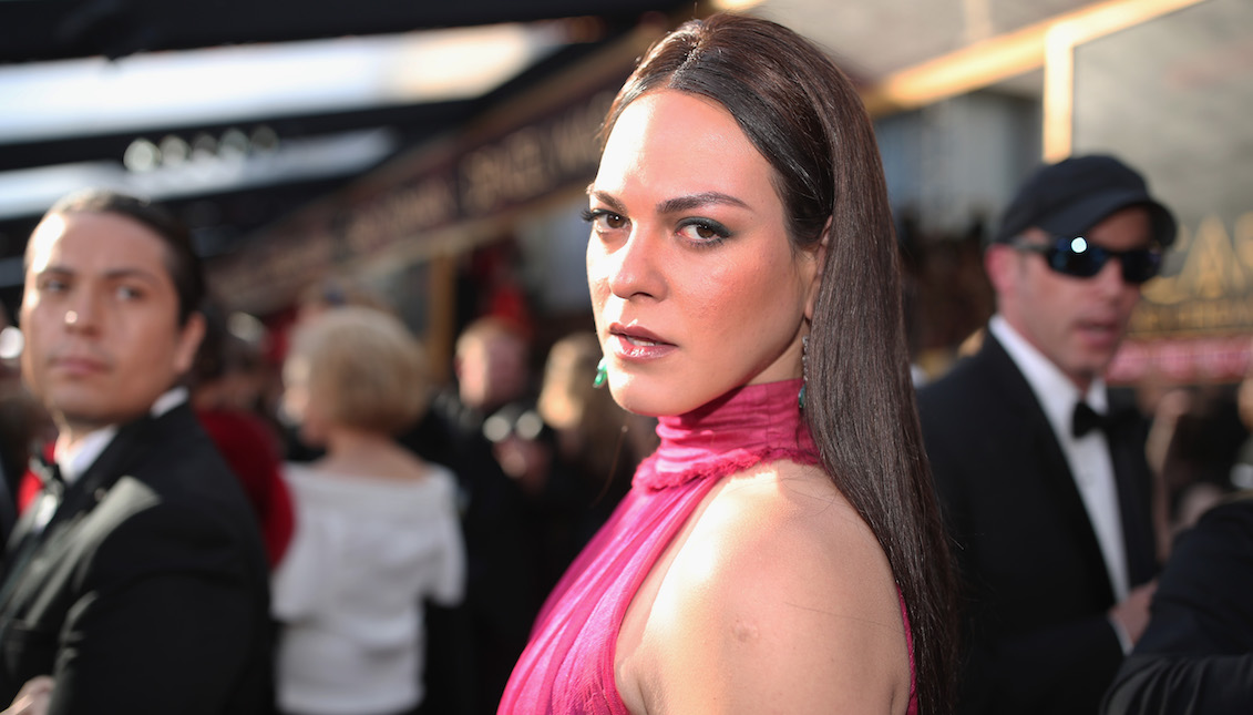 Daniela Vega asiste a los 90.os premios anuales de la Academia en Hollywood & Highland Center el 4 de marzo de 2018 en Hollywood, California. (Foto por Christopher Polk / Getty Images)