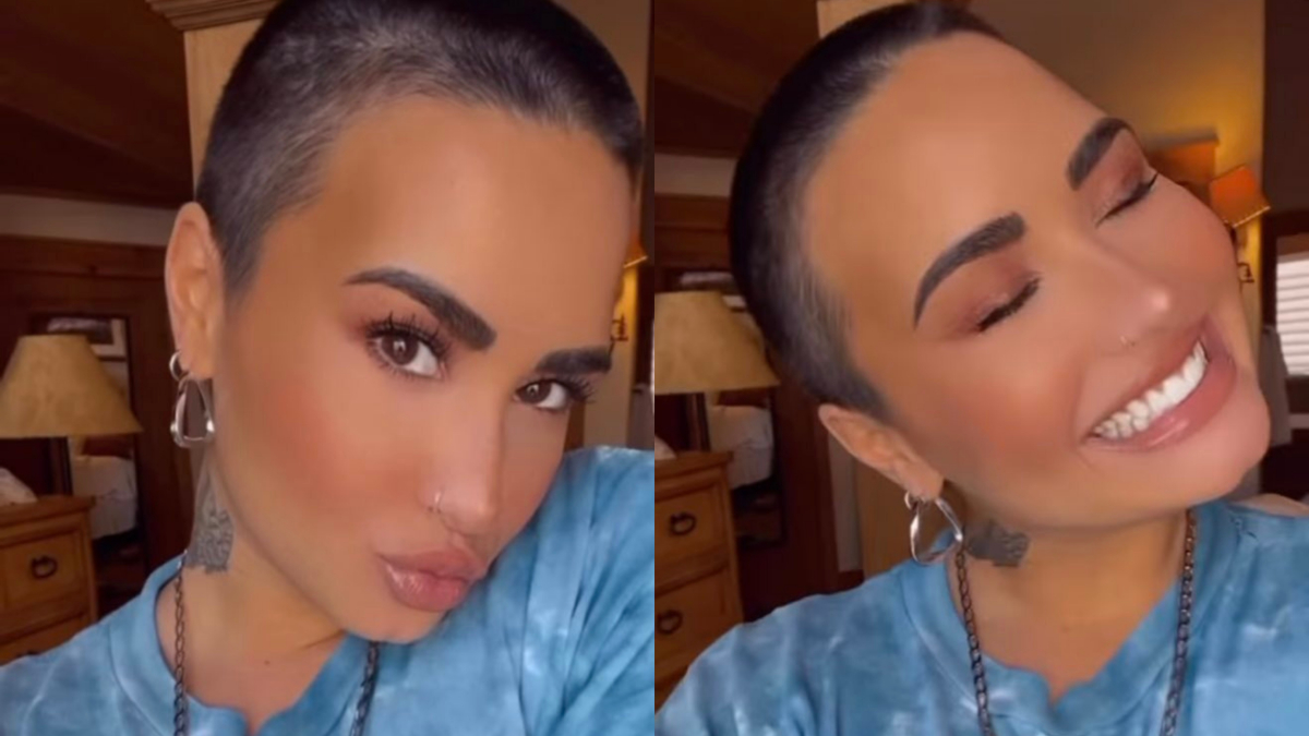 Demi Lovato y su nuevo look. Imagen de archivo.