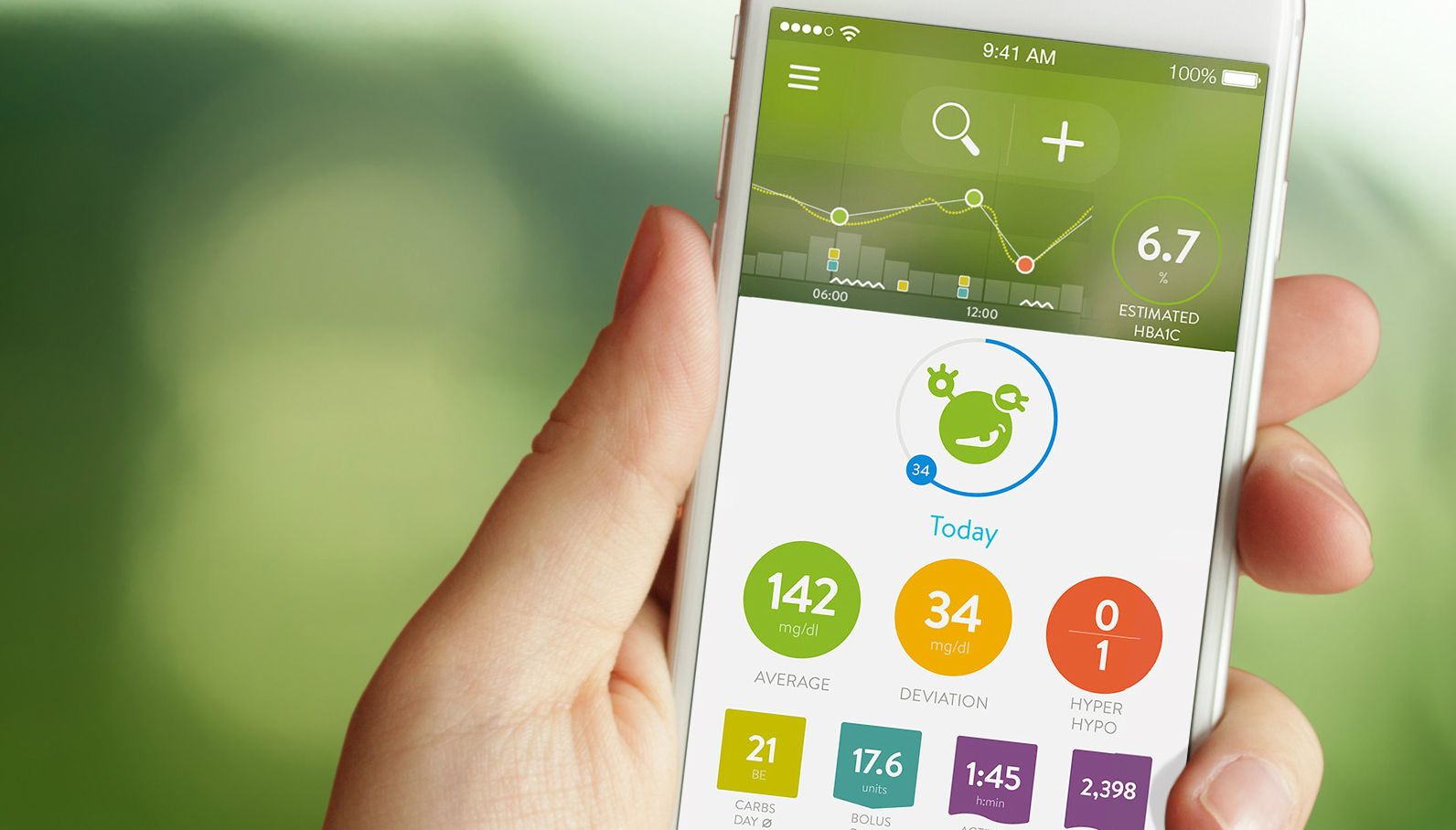 MySugr es una aplicación que ayuda a gestionar el control de la diabetes. Foto: mySugr
