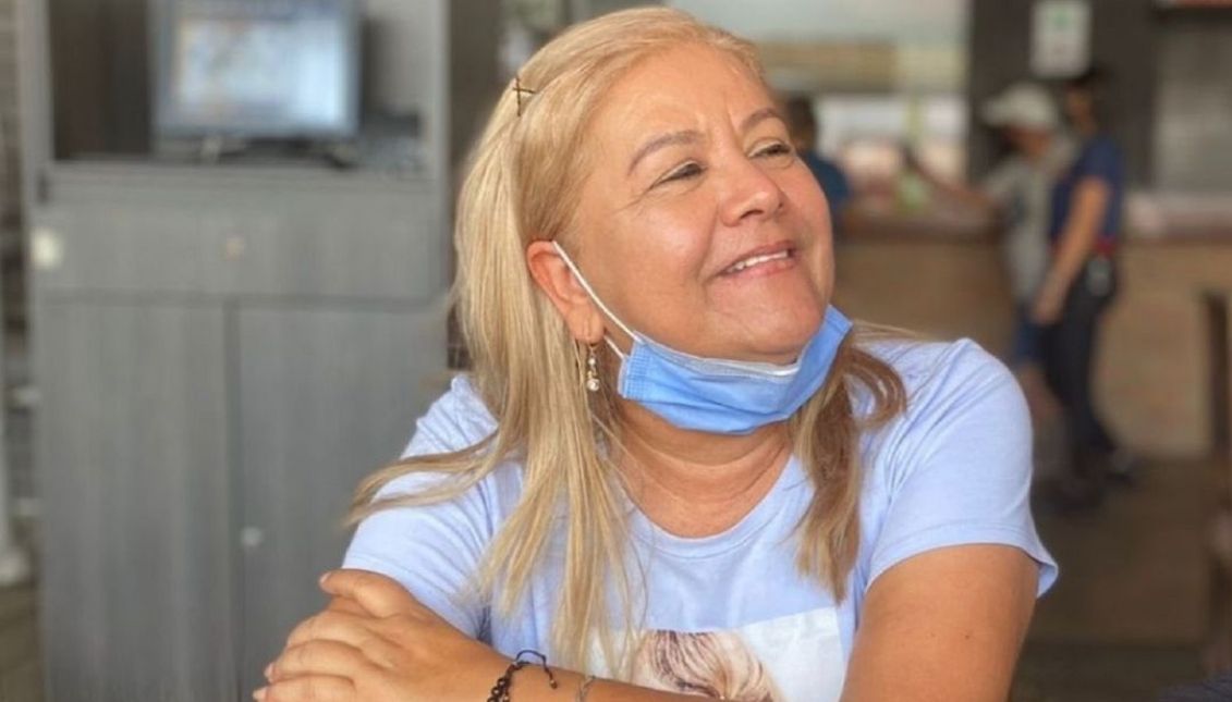 Martha Sepúlveda suffers from Amyotrophic Lateral Sclerosis. Photo: Capture from Caracol Televisión Special