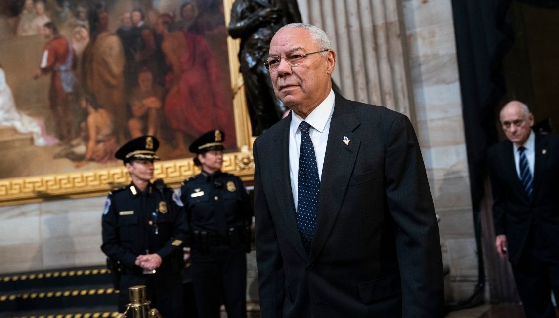 Colin Powell fue el primer secretario de estado negro. Foto: Getty Images