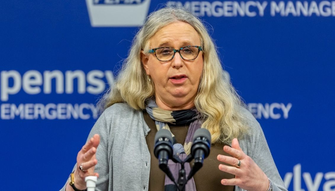 Rachel Levine is the country's first transgender officer. Photo: AP