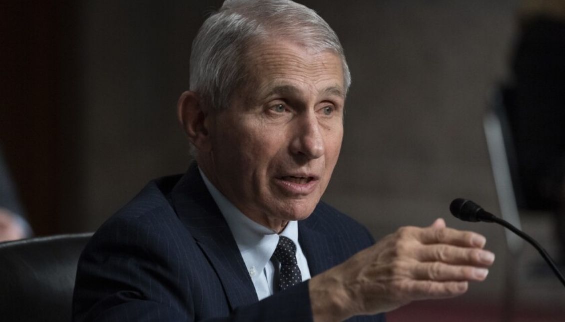 Dr. Antony Fauci announced the first case of contagion. Photo: Twitter