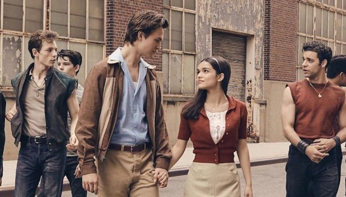 Ansel Elgort and Rachel Zegler play Tony and Maria. Photo credit: Instagram