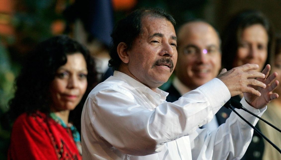 Daniel Ortega, re-elected president of Nicaragua. Photo: EFE