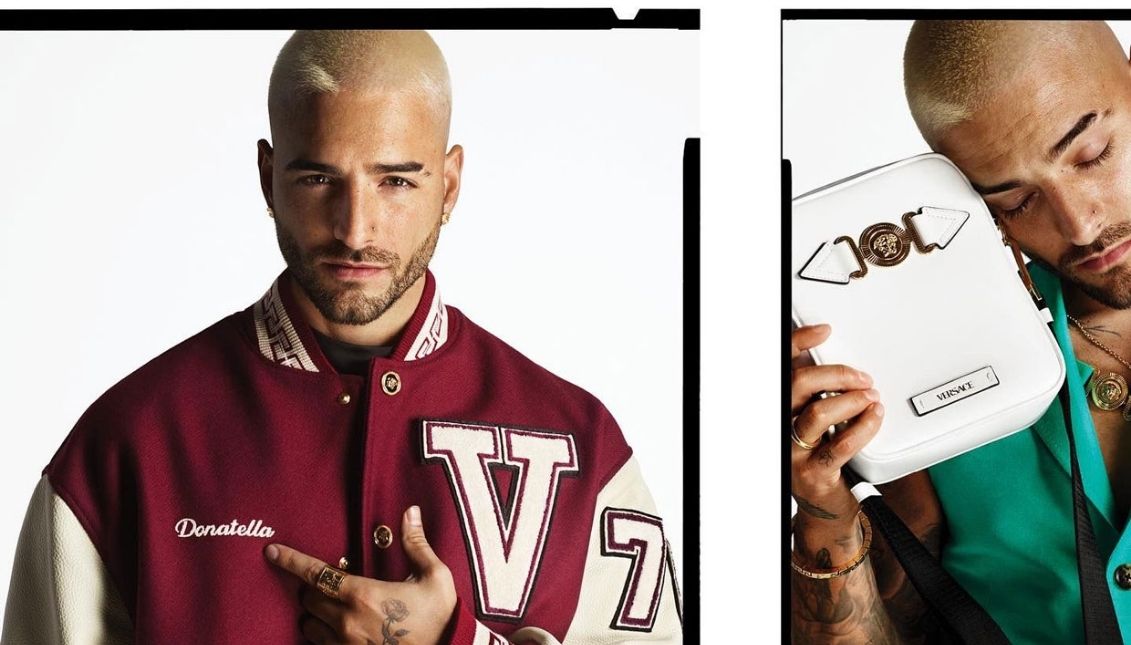 Maluma es el nuevo rostro de Versace Men. Foto: Instagram Maluma