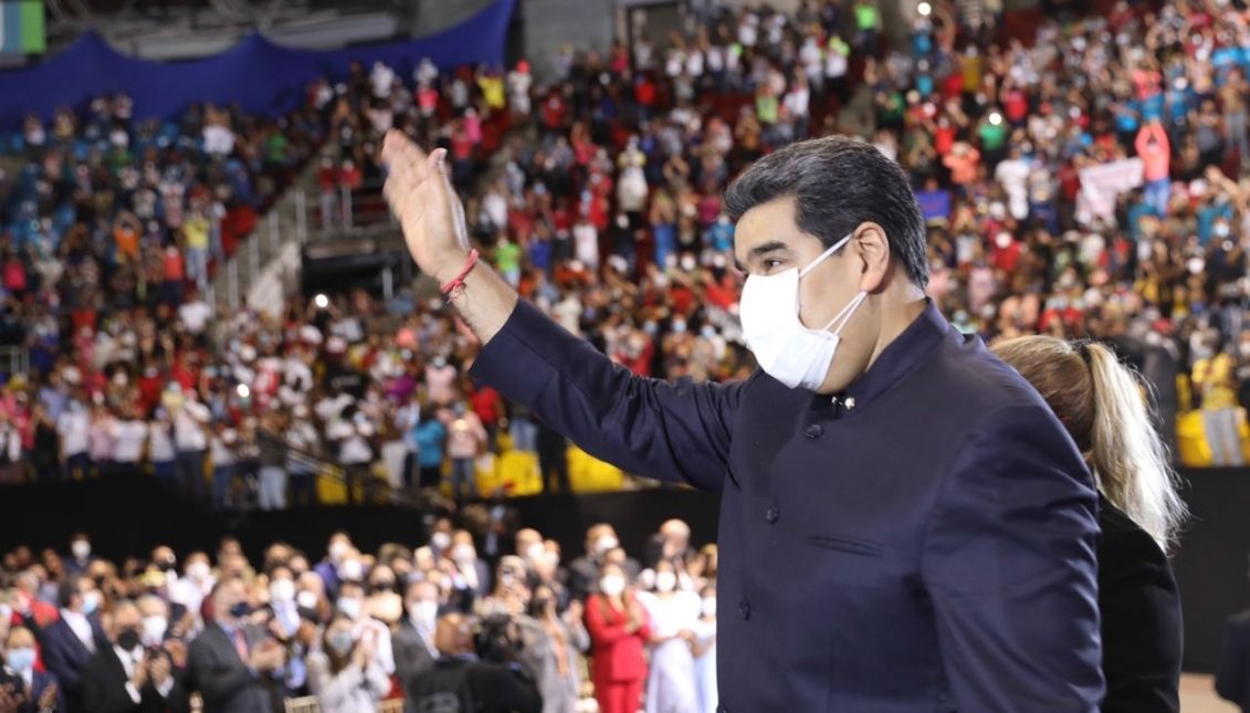 Maduro in one of his presidential speeches.  Photo: Government of Venezuela