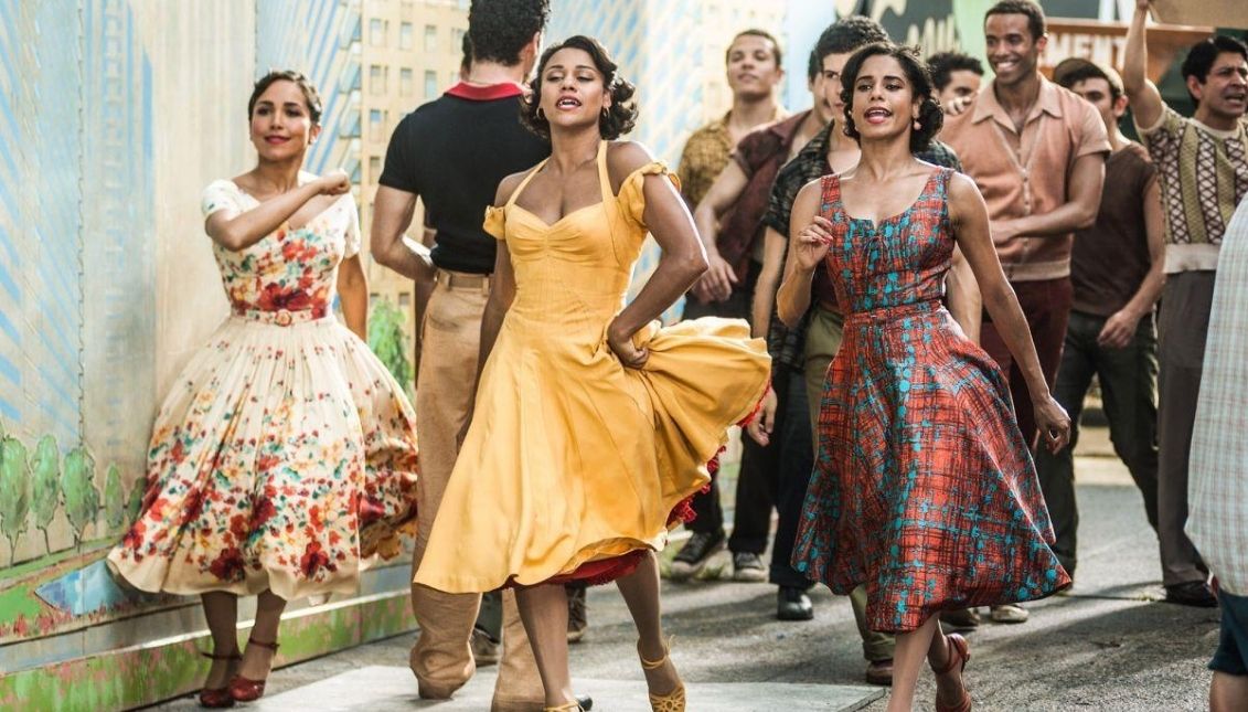 Momentos de la grabación de West Side Story. Foto: Trailer oficial