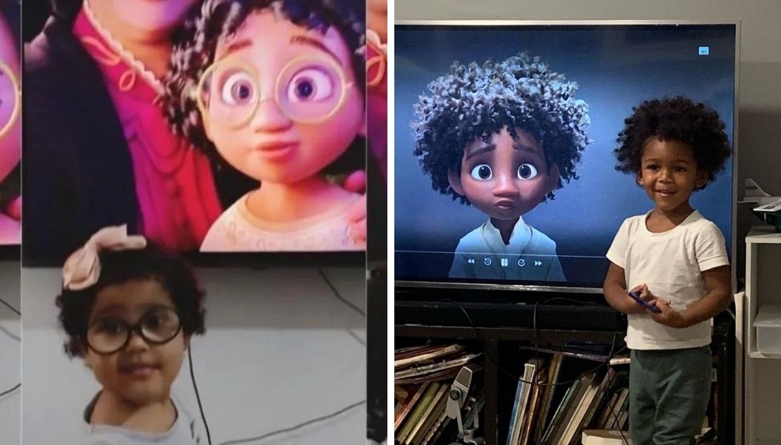 Manu y Kenzo son algunos de los niños que se han sentido representados por los personajes de Encanto. Foto: collage de instagra,