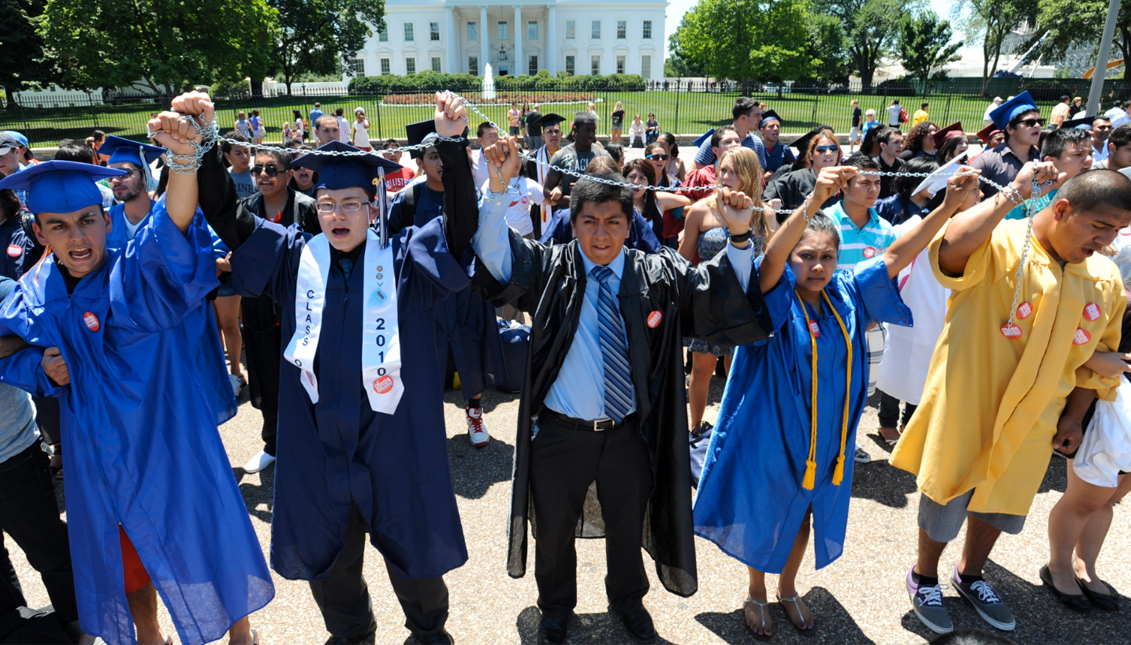 Immigration advocates have an incentive to stoke fears that Dreamers may be deported. It mobilizes the community and pressures Trump to handle the immigration issue with care. 
