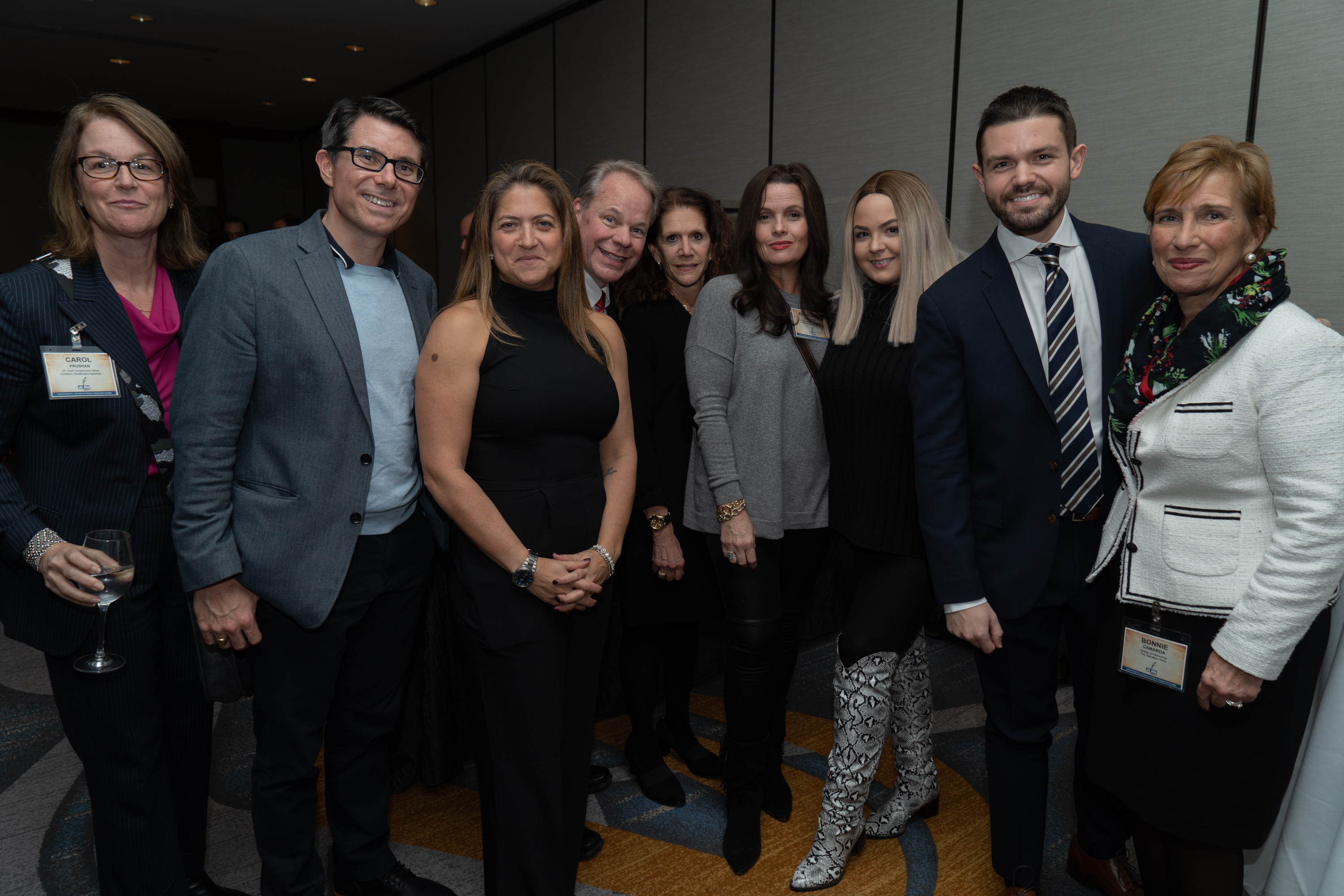 Carol Prushan, Robert Clark, Cynthia Figueroa, Bill Ryan, Joan Gubernick, Anastasia Zuccaro, Taylor Mistretta, Eric Gutshall, Bonnie Camarda. Photo Credit: Mary Conlon