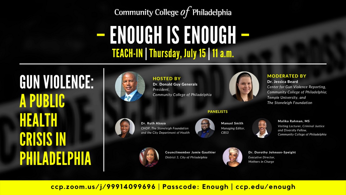 Graphic: Community College of Philadelphia. 