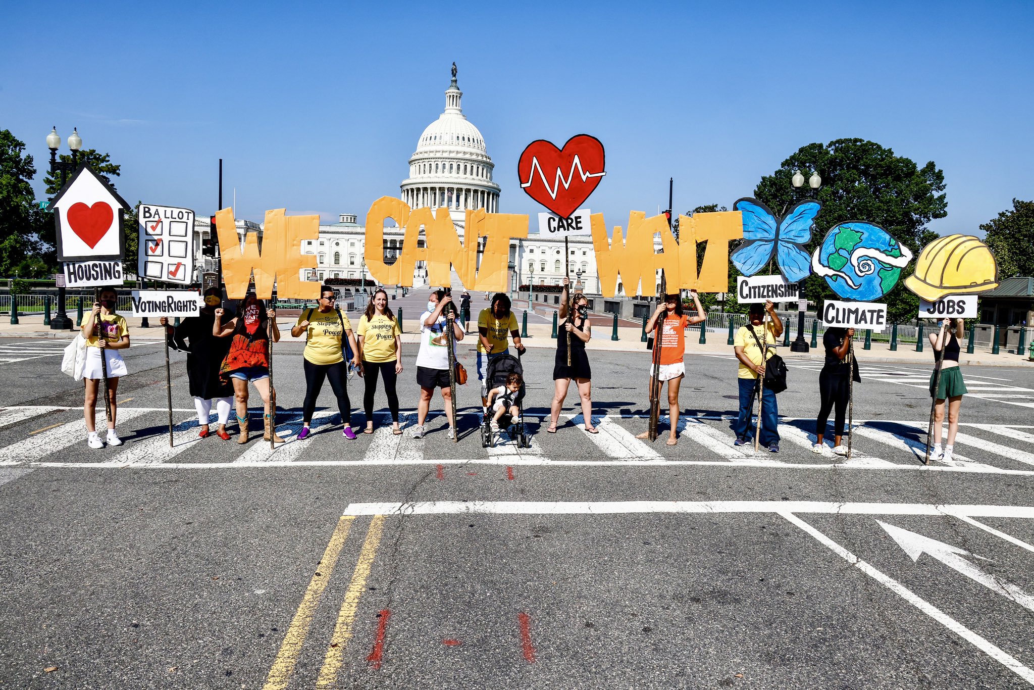 On Tuesday, Aug. 24, the U.S. House of Representatives passed a budget resolution that includes a pathway to citizenship for eligible immigrants. Photo: CPD Action Twitter