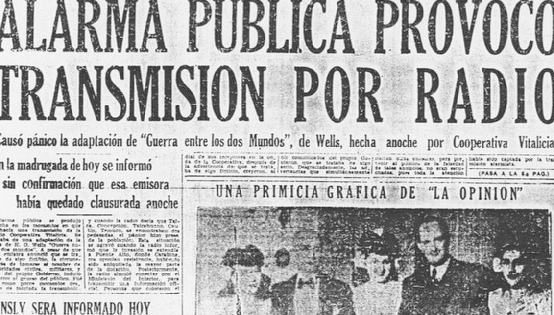 Cover of El Nacional with the news of the disturbances.