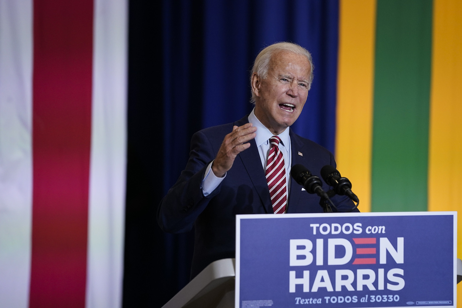 Biden’s actions over the last three months are without any “sweeping” reform. Photo: DREW ANGERER/GETTY