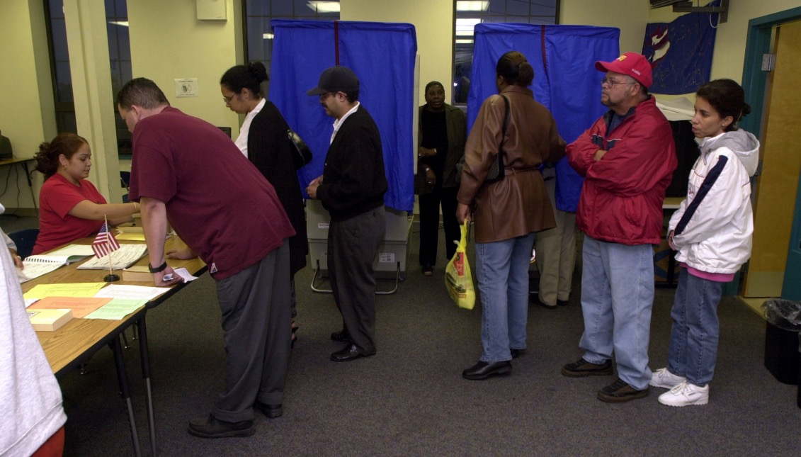 Voting station in Philadelphia. Archive AL DÍA News.