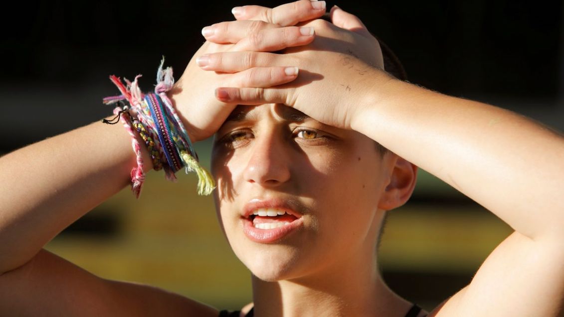 Emma Gonzalez. Fuente: Reuters. 