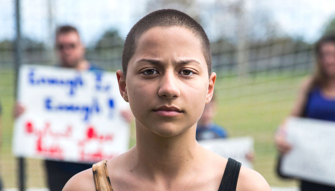 Emma Gonzalez, a senior at Marjory Stoneman Douglas High School in Florida, has become the image and voice of the youth movement that aims to change things in the country. Source: http://people.com/