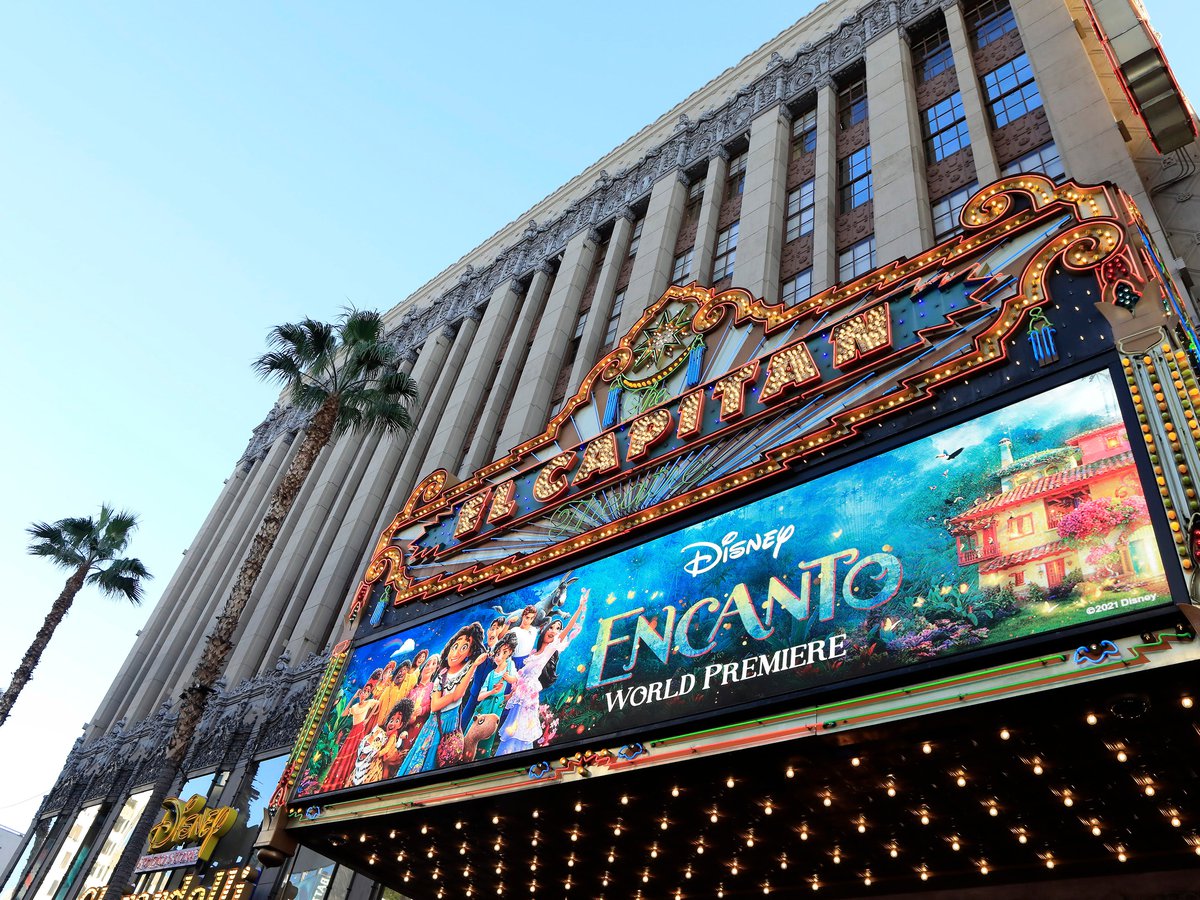 Premiere of "Encanto" at the "El Capitan" theater in Los Angeles.