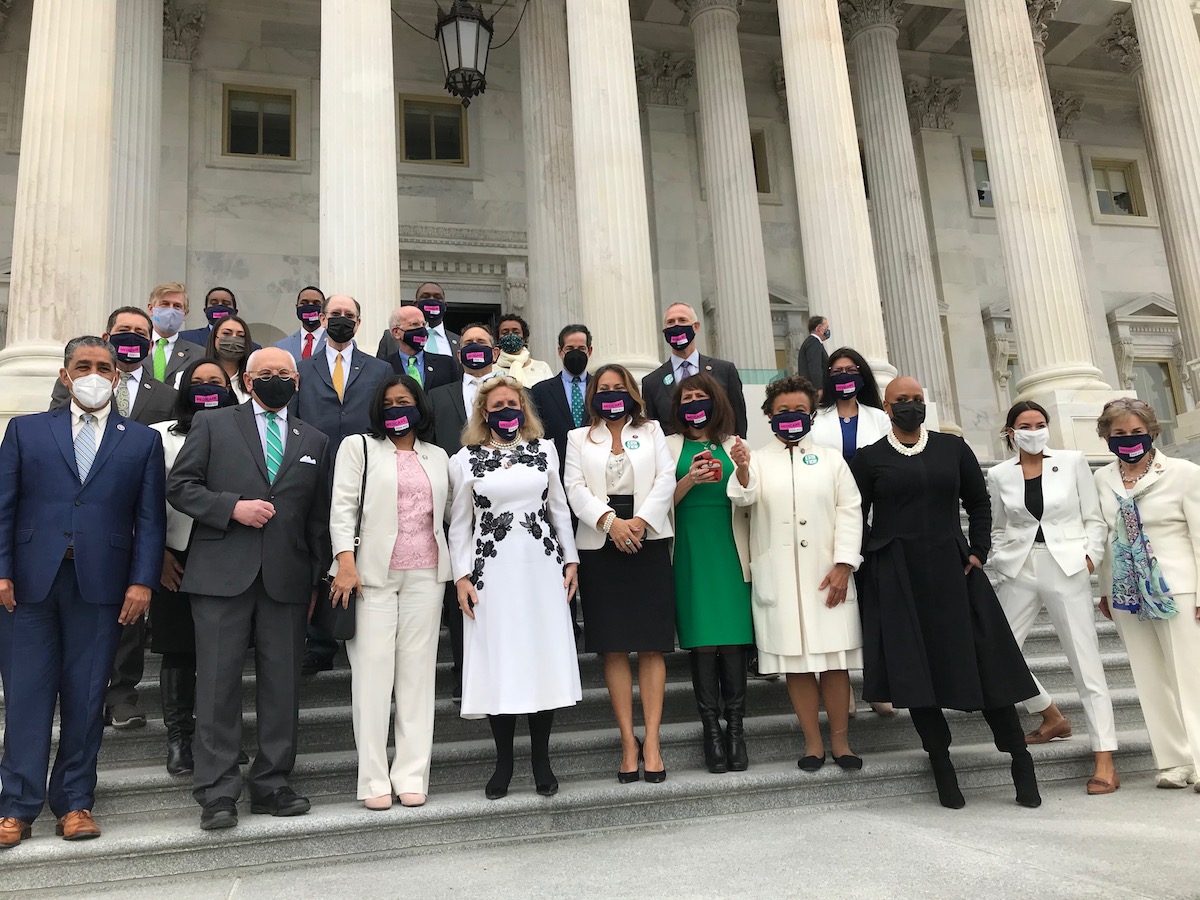 Latino cosponsors include Reps. Chuy Garcia, Ritchie Torres, Ruben GallegoAdriano Espaillat, Nydia Velazquez and Alexandria Ocasio Cortez. Photo: Rep. Pramila Jayapal Twitter