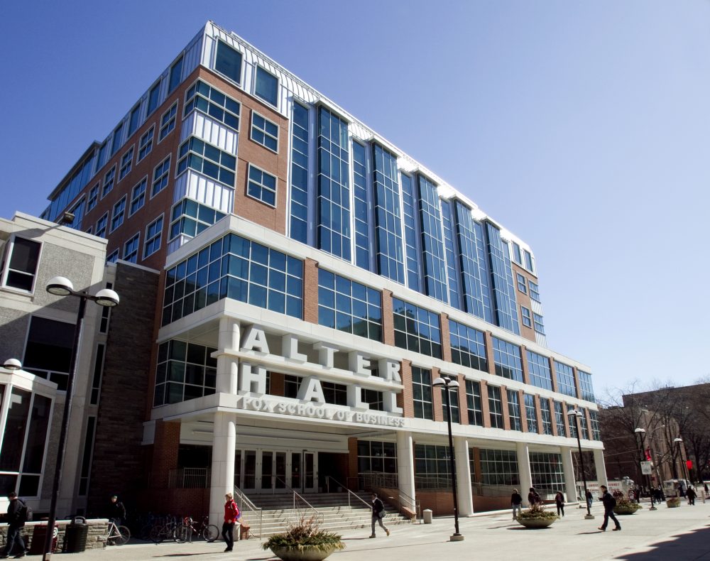 Fox School of Business at Temple University. Photo: Temple University