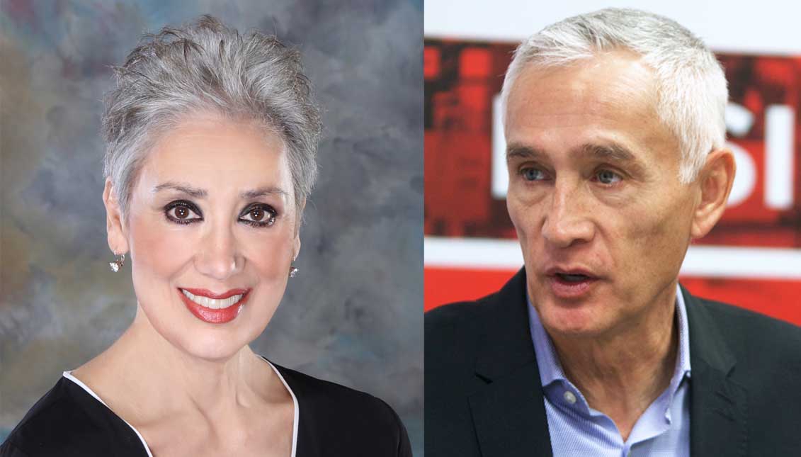 Michele Bobadilla (photo credit: https://www.ushccfoundation.org/index.php/about-us/team) and Jorge Ramos (AL DÍA News file photo)