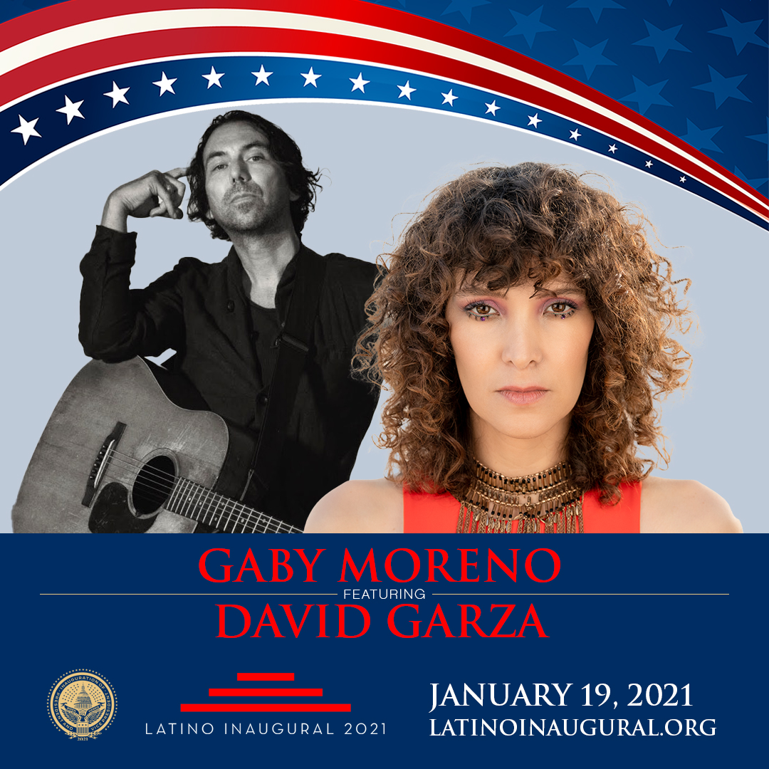 Gaby Moreno to Latino Inaugural 2021 music show.