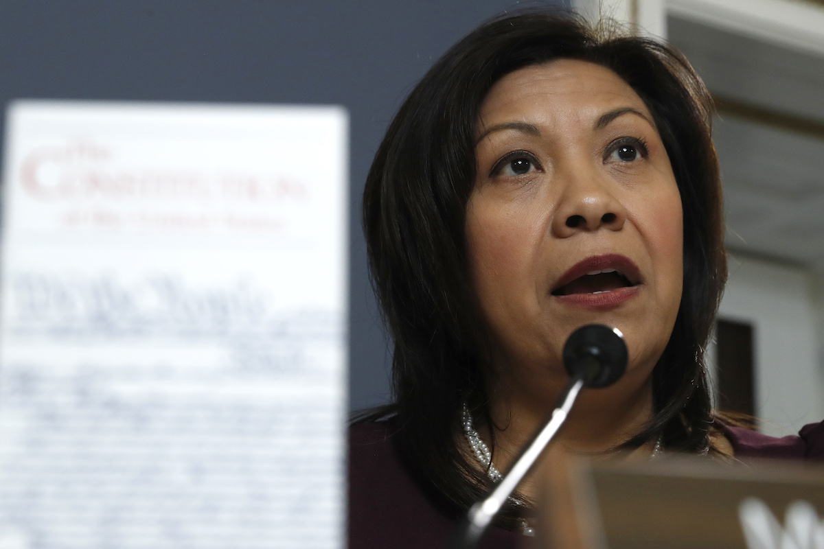 Torres’ administration announced she requested a report on corrupt officials in Central American to be delivered to Congress, expected to be delivered this week. Photo: Photo: Jacquelyn Martin-Pool/Getty Images