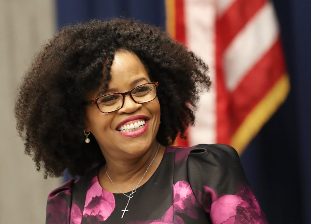 Boston mayor Kim Janey. Photo: David L. Ryan/Getty Images