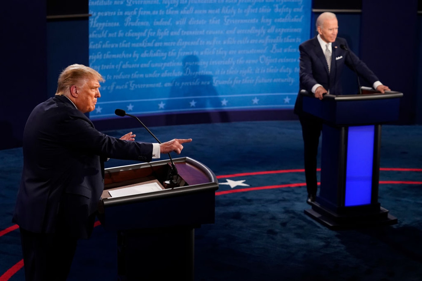 The first presidential debate proved to be a failure on multiple levels. Photo: Morry Gash-Pool/Getty Images