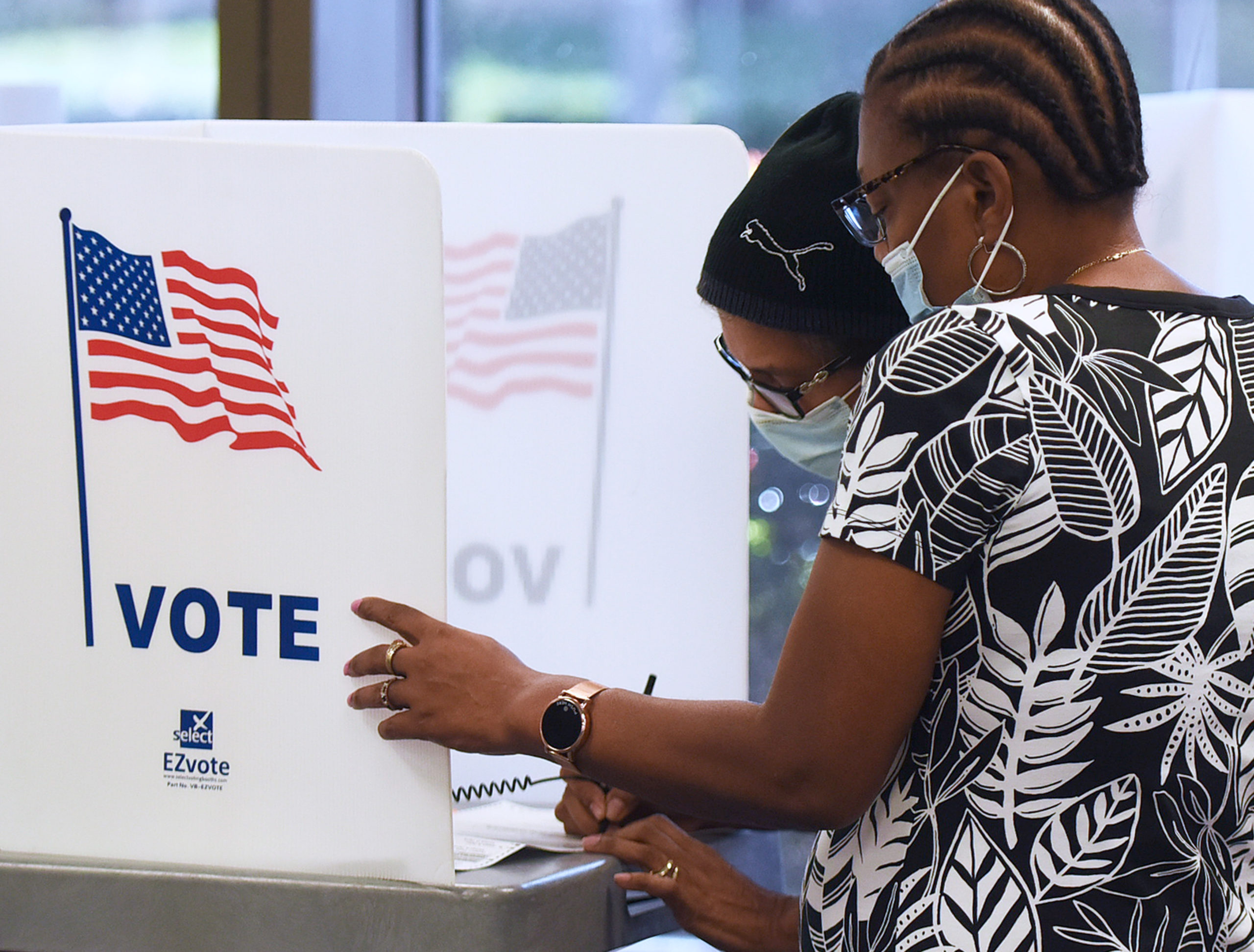 SB 90 will disproportionately impact Black and Latinx voters. Photo: NurPhoto via Getty Images