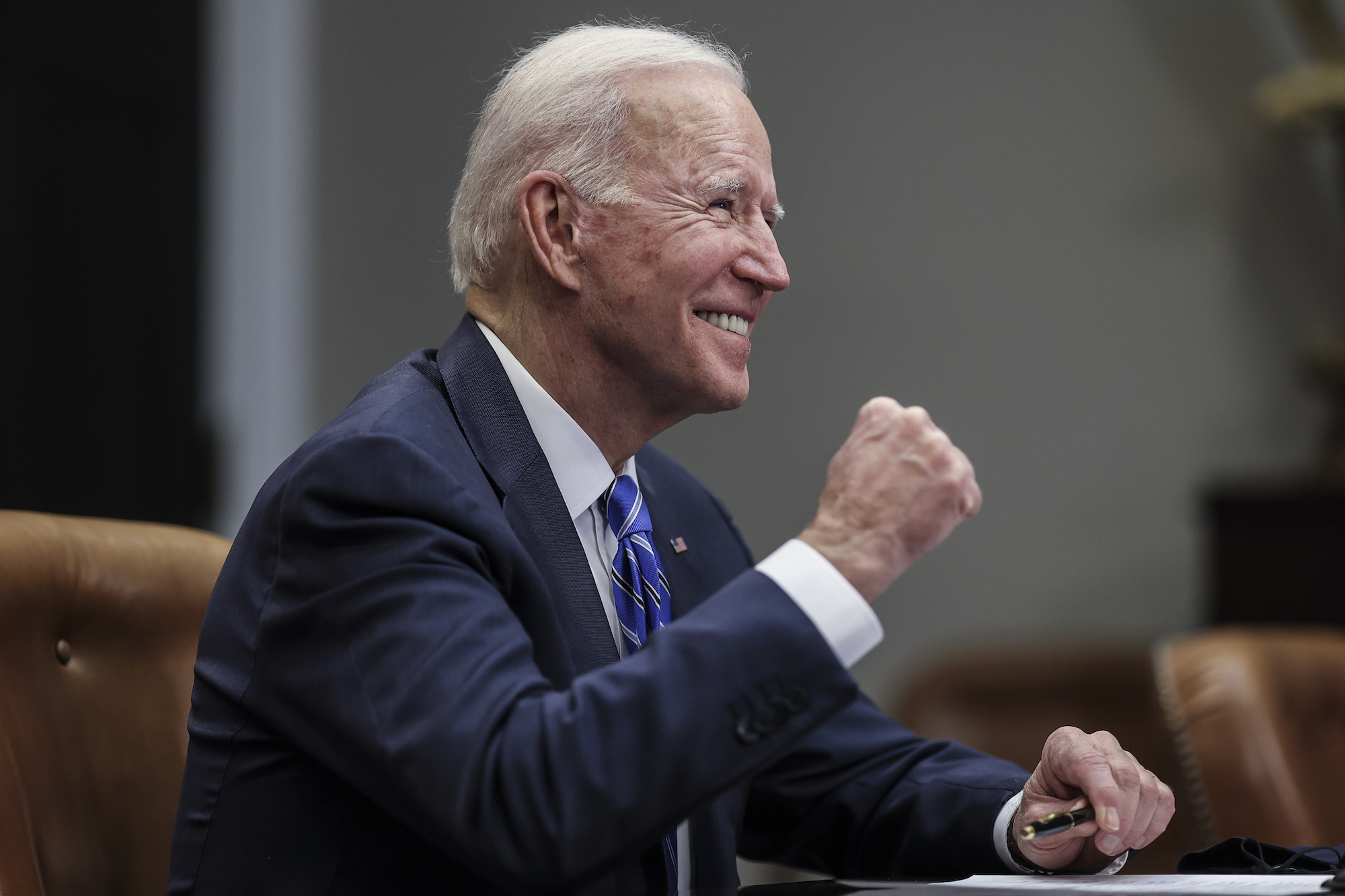 The child tax credit part of Biden's American Rescue Plan Act will begin making payments to families on July 15. Photo: Getty Images.