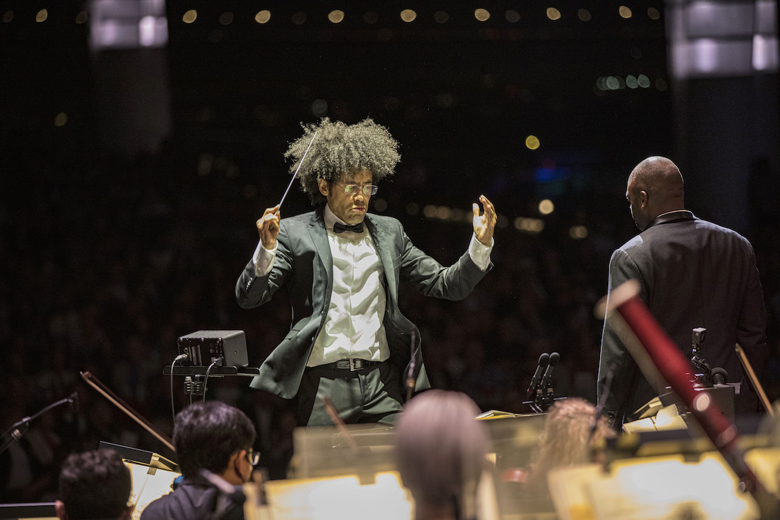 Rafael Payare is a Venezuelan composer who performed for three nights last week in Philly. Photo: Daniel Knighton / Getty Images