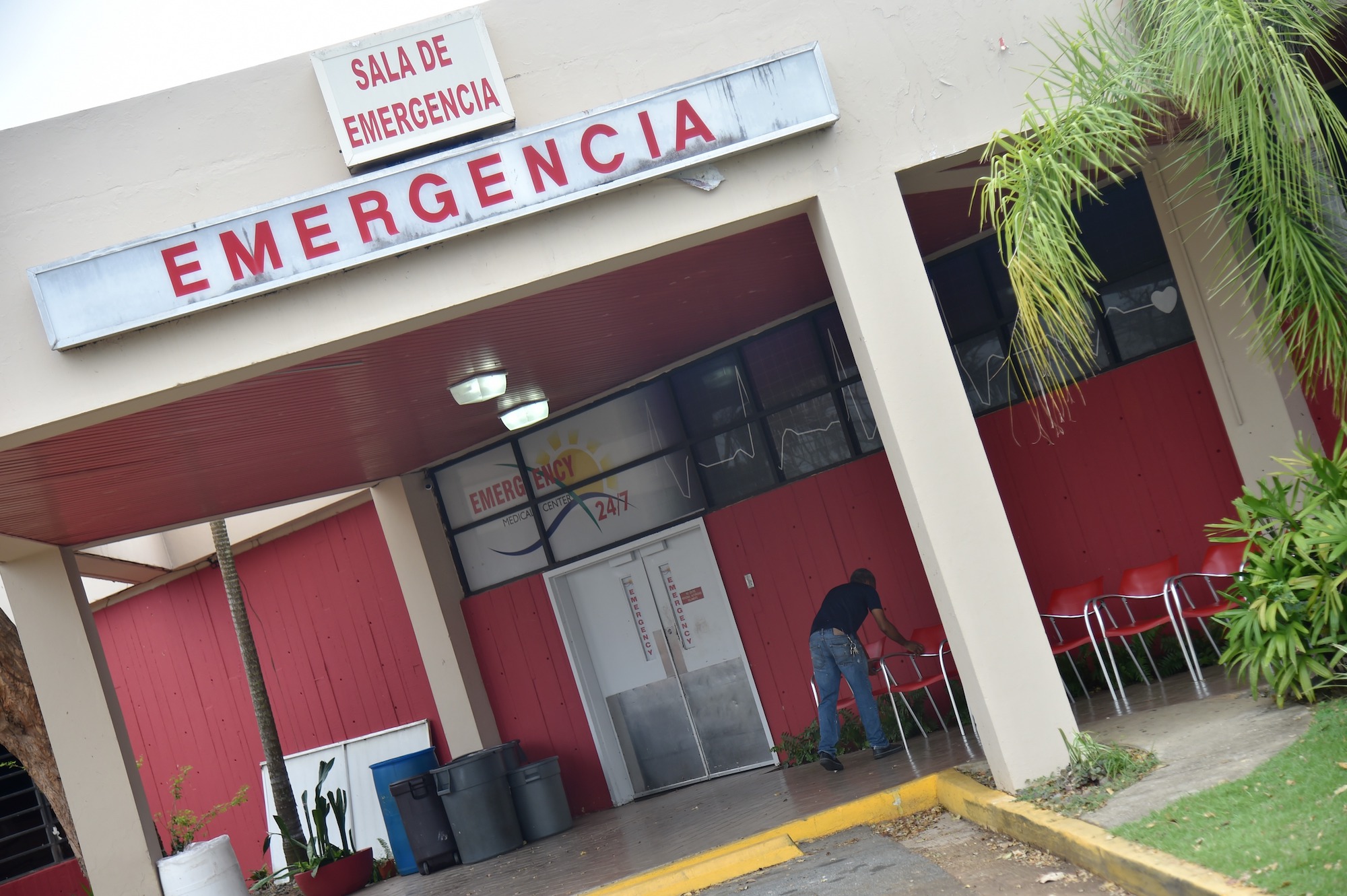 The Dorado Medical Center, in Dorado, Puerto Rico, on September 30, 2017. Photo: Hector Retamal/AFP via Getty Images
