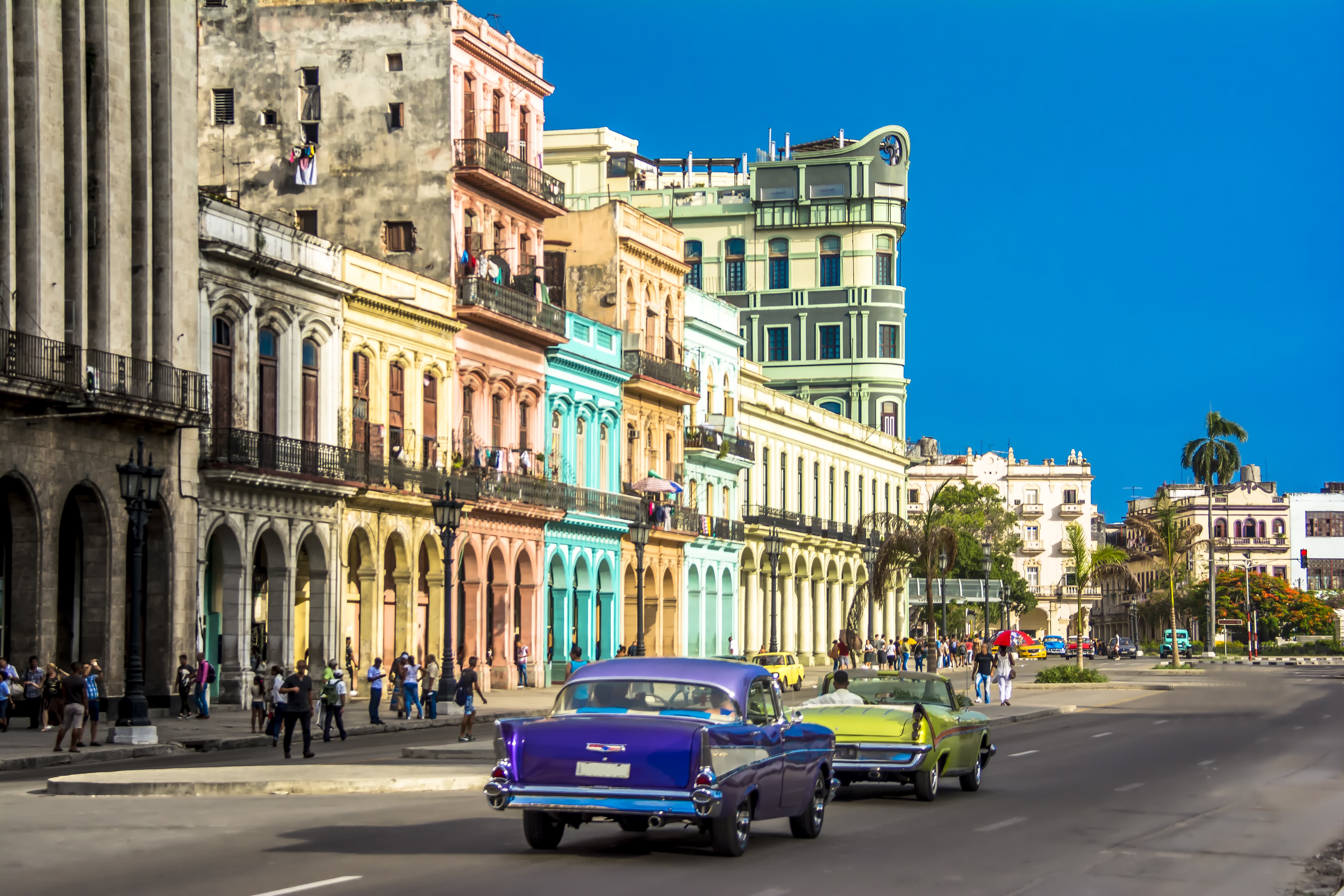 Downtown Havana City, Cuba. Photo: Getty Images